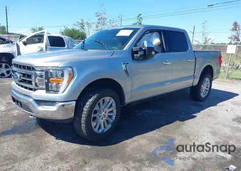 2021 Ford F-150 Lariat из США, поврежденный, VIN 1FTFW1E82MKD89523